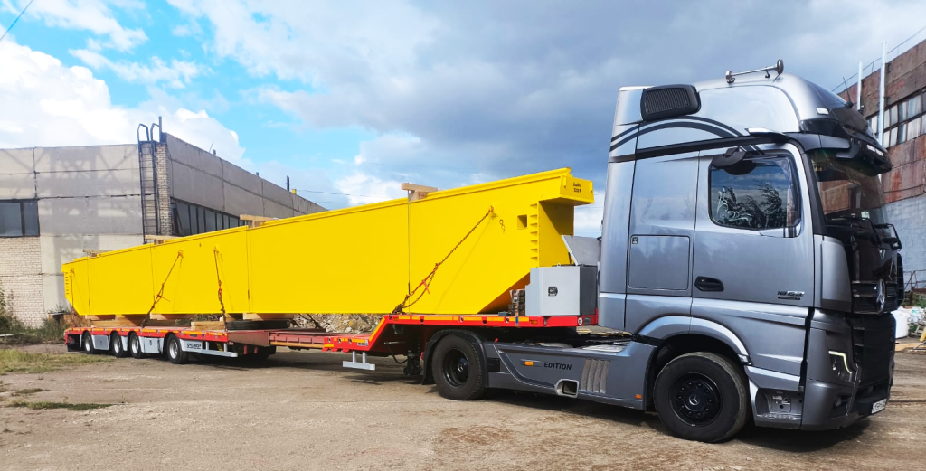 транспортировка крана